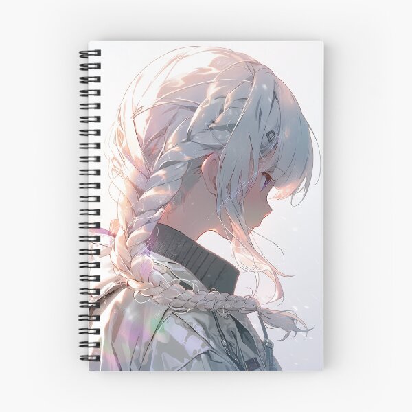 Item preview, Pensive Serene Journey Anime Girl designed and sold by bubblegoth.