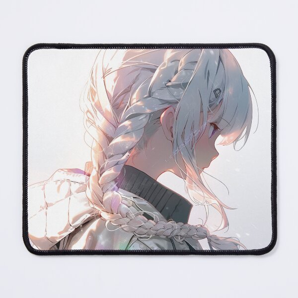 Item preview, Pensive Serene Journey Anime Girl designed and sold by bubblegoth.