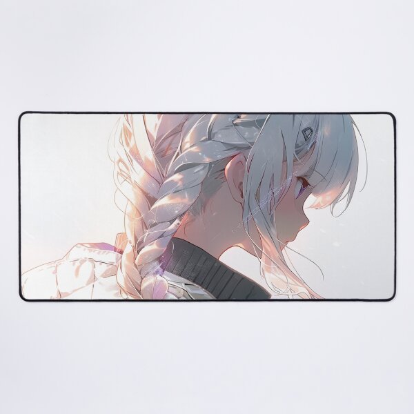Item preview, Pensive Serene Journey Anime Girl designed and sold by bubblegoth.