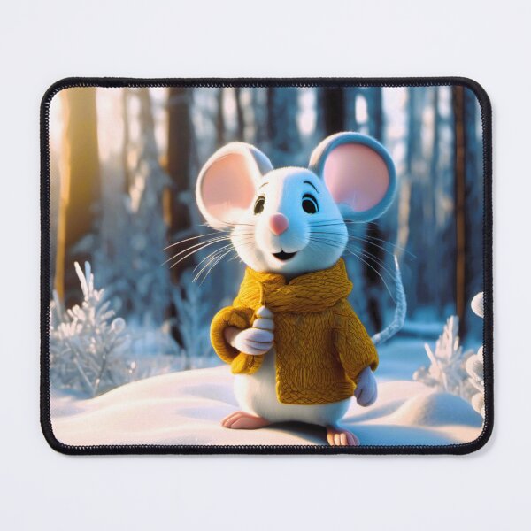 Item preview, mouse winter brown coat designed and sold by janjacbu.