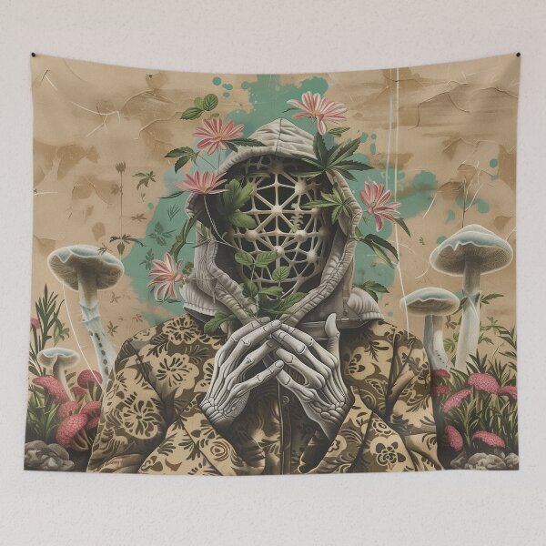 Item preview, Nature Mystic Dream - Surreal Psychedelic Visionary Artwork  designed and sold by Mystikos Art.