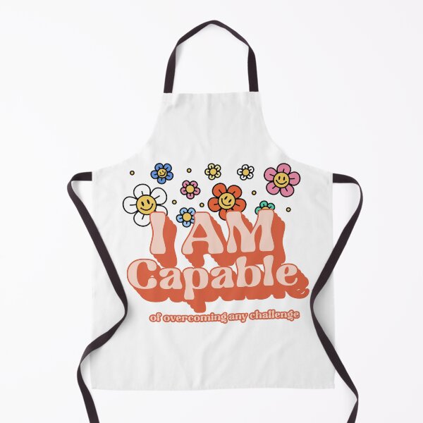 Item preview, I am capable of overcoming any challenge positive vibes affirmation manifestation designed and sold by SoulfulT.