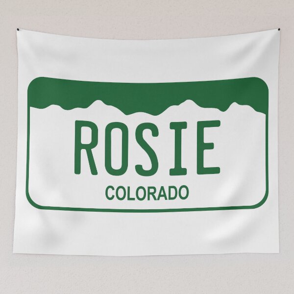 Item preview, Colorado License Plate - Rosie designed and sold by rracheell.