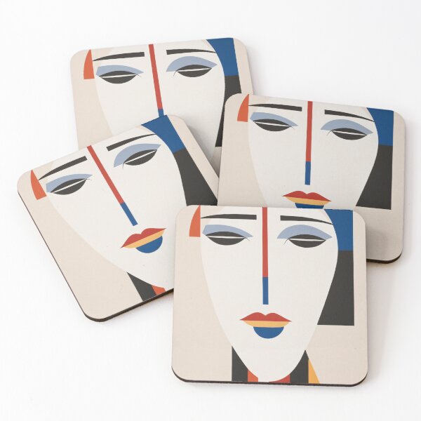 Item preview,  Woman Geometric Portrait 6 designed and sold by BeHappyDworry.
