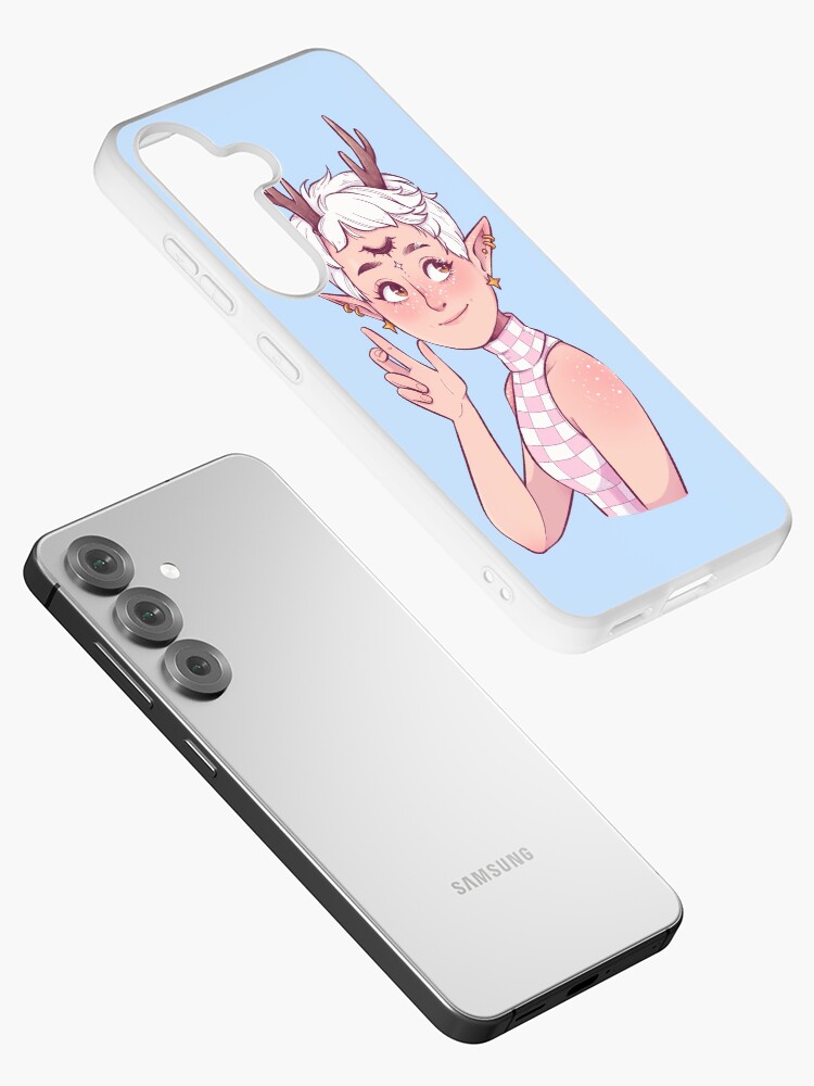 Thumbnail 2 of 4, Samsung Galaxy Phone Case, Little faun designed and sold by luna-valentine.