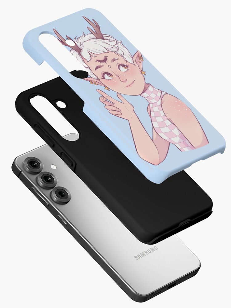 Thumbnail 2 of 4, Samsung Galaxy Phone Case, Little faun designed and sold by luna-valentine.
