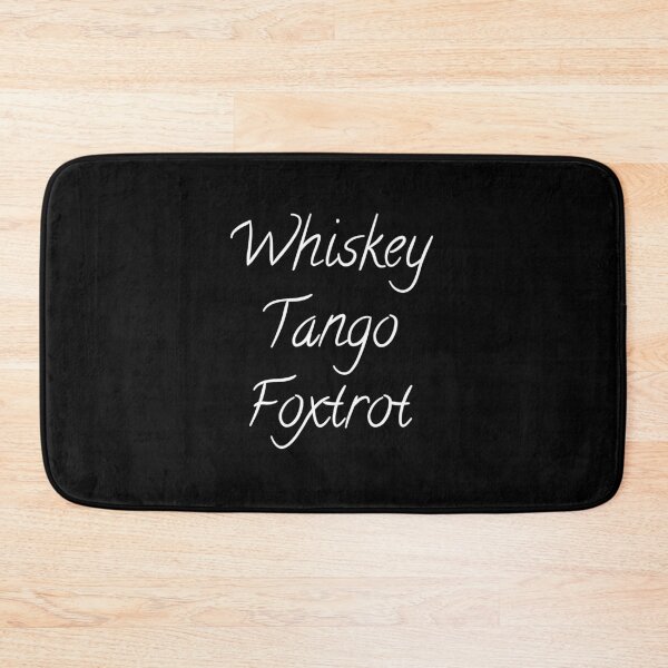 Item preview, WTF Whiskey Tango Foxtrot NATO Phonetic Alphabet designed and sold by AnnSign.