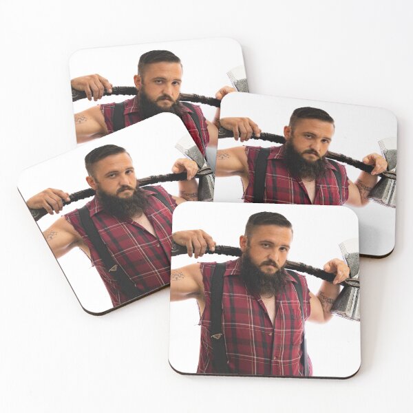Item preview, Bearded Man with Axe designed and sold by Other Kafka Art.