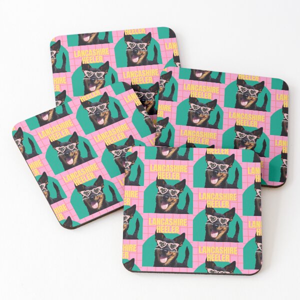 Item preview, Cute Lancashire Heeler with Pink Glasses: Perfect Gift for Dog Lovers designed and sold by BrooklynRhodes.