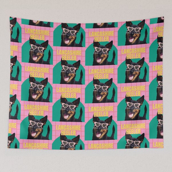 Item preview, Cute Lancashire Heeler with Pink Glasses: Perfect Gift for Dog Lovers designed and sold by BrooklynRhodes.