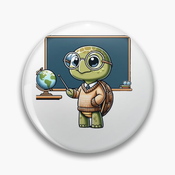 Item preview, Turtle-Teacher designed and sold by Cezarrio.