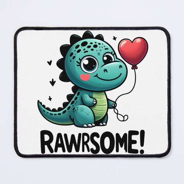 Item preview, Dino Delight: Rawrsome Adventures designed and sold by AI-Only Creations.