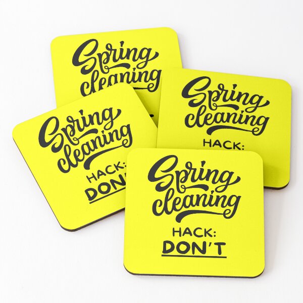 Item preview, Spring Cleaning Hack Don't - Funny Spring Cleaning designed and sold by elvisg03.