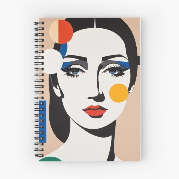 Item preview, Woman Geometric Portrait 7 designed and sold by BeHappyDworry.