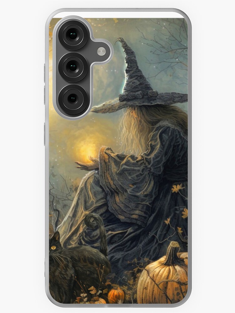 Thumbnail 1 of 4, Samsung Galaxy Phone Case, Season of the Witch designed and sold by phatpuppyart.