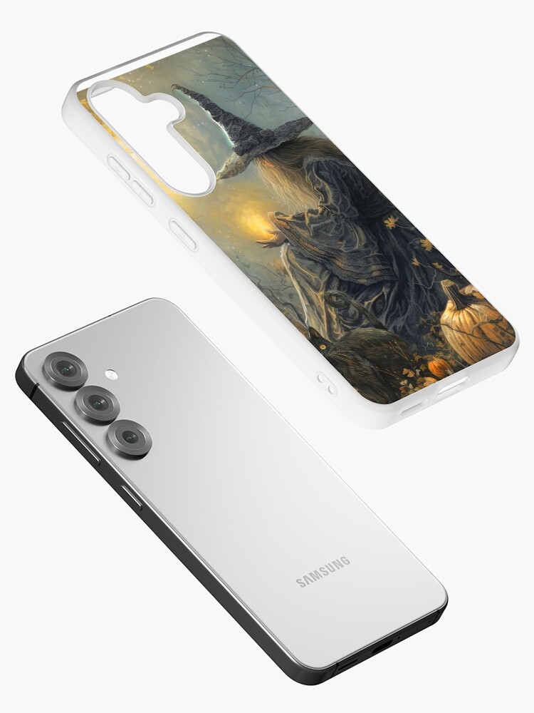 Thumbnail 2 of 4, Samsung Galaxy Phone Case, Season of the Witch designed and sold by phatpuppyart.