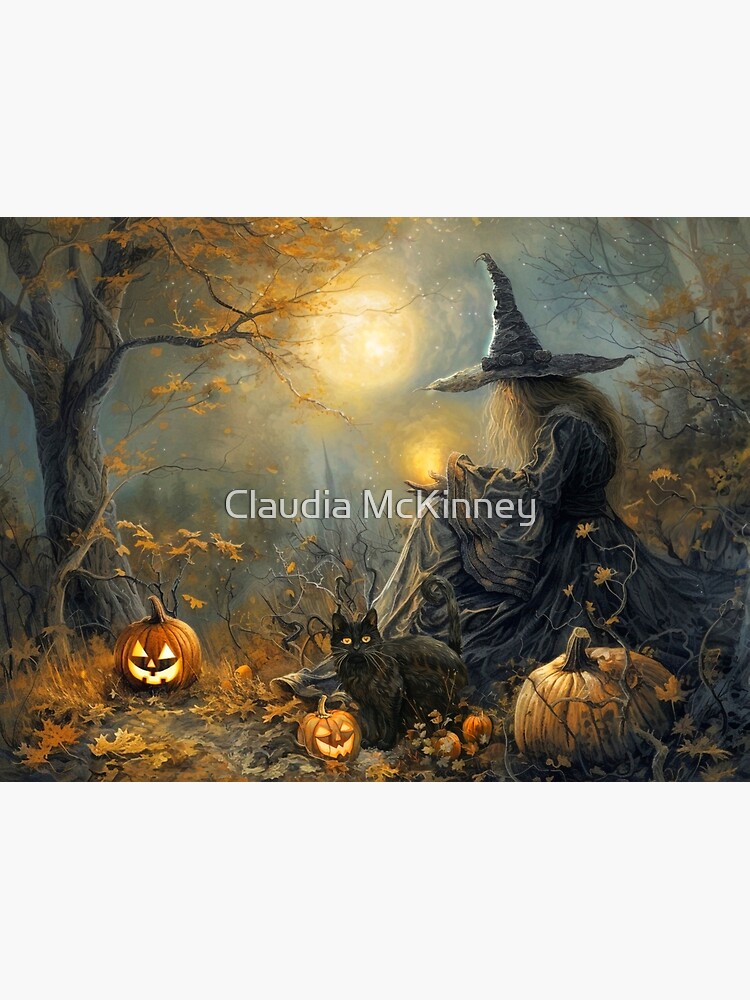 Thumbnail 3 of 3, Poster, Season of the Witch designed and sold by phatpuppyart.