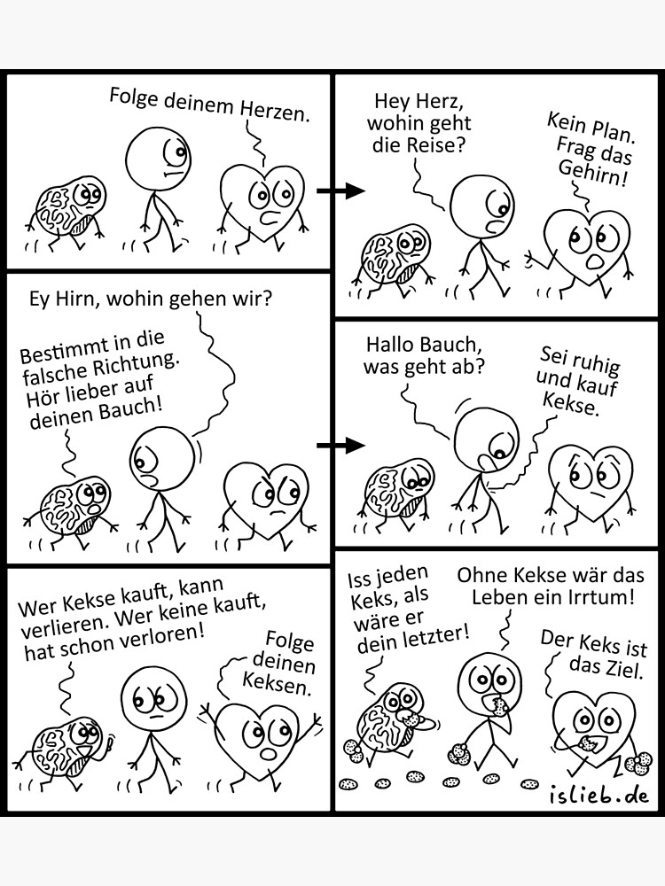 Thumbnail 3 von 3, Poster, Ziel - islieb-Comic designt und verkauft von islieb.