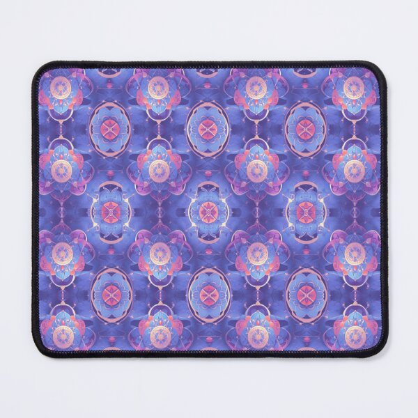 Item preview, Circles of pink and blue designed and sold by Flowersonstuff.