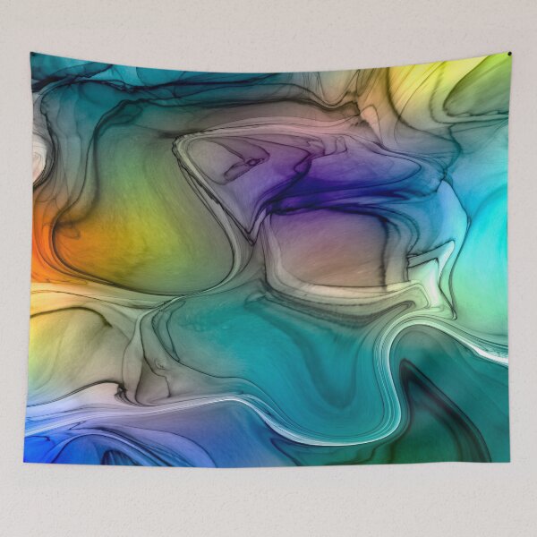 Item preview, Abstract liquid art alcohol ink, liquid marble art design, abstract marble art, liquid art, colorful watercolor  designed and sold by ZeinabTaha.