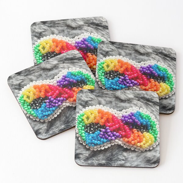 Item preview, Beaded Autism Acceptance Infinity  designed and sold by Dee Croaker Artistry.