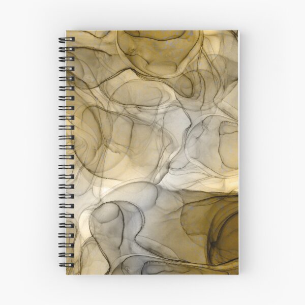 Item preview, Abstract liquid art alcohol ink, liquid marble art design, abstract marble art, liquid art, beige brown watercolor  designed and sold by ZeinabTaha.