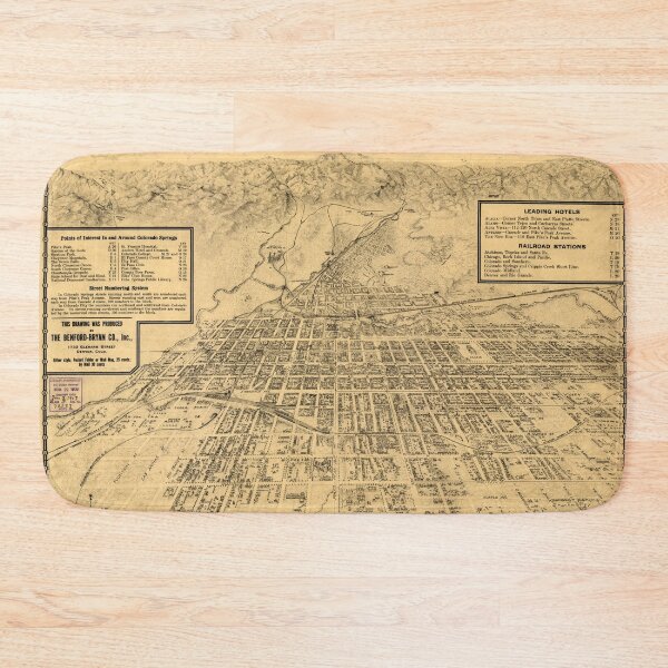 Item preview, Colorado Springs, Colorado (1909) designed and sold by allhistory.
