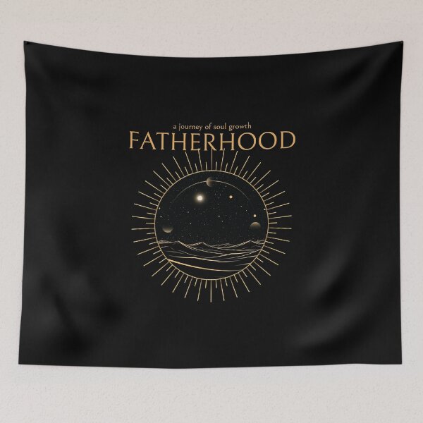Artikelvorschau, Fatherhood a journey of soul growth mindfulness affirmation manifestation mental health entworfen und verkauft von SoulfulT.