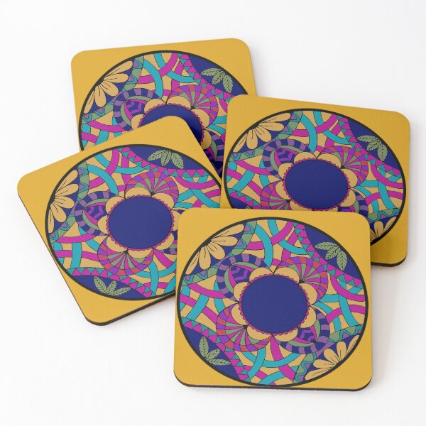 Item preview, Deco Floral Circle designed and sold by FunkyAdicom.
