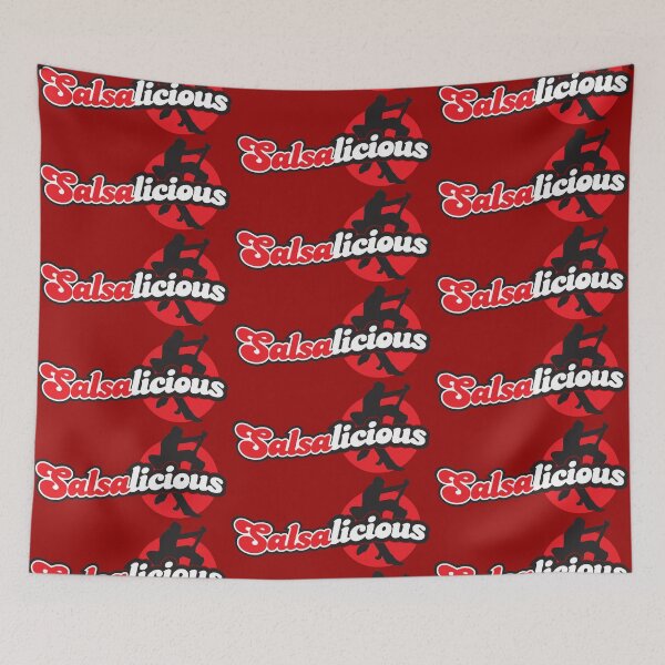 Item preview, Salsalicious - Red and Black Red Sun Logo designed and sold by 108dragons.