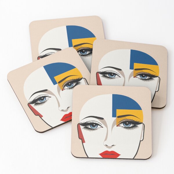 Item preview,  Woman Geometric Portrait 10 designed and sold by BeHappyDworry.