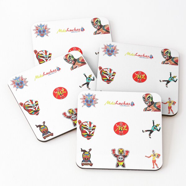 Item preview, Stickers Wrestling and Other Accessories Template - Más Luchas P-21 designed and sold by masluchas.