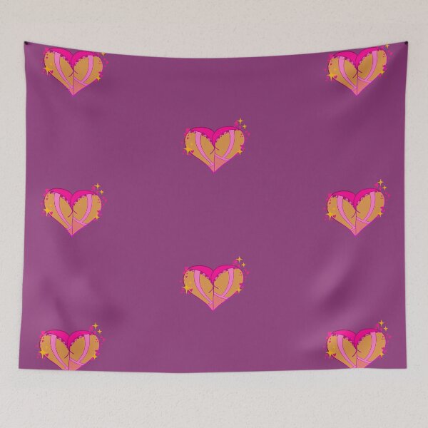 Item preview, Pink Heart Booty designed and sold by SpaceDiver-001.
