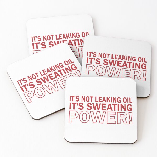 Item preview, It's Not Leaking Oil - Red designed and sold by AndrewY.