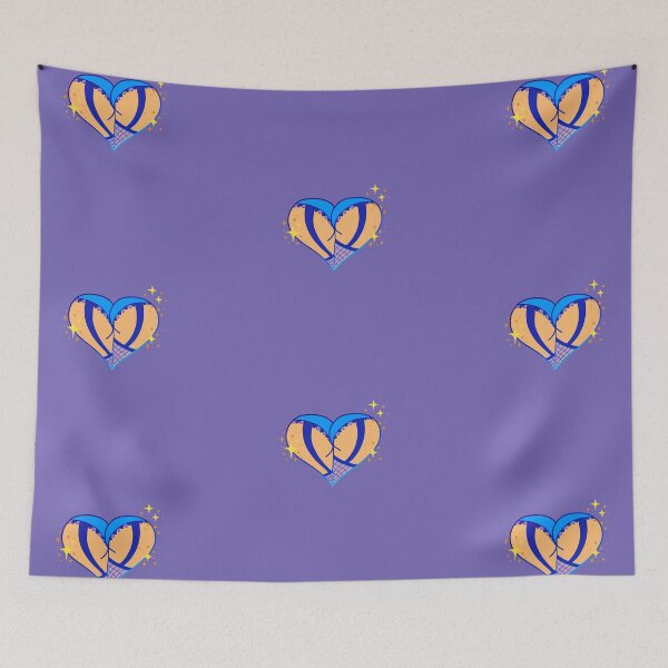 Item preview, Blue Heart Booty designed and sold by SpaceDiver-001.