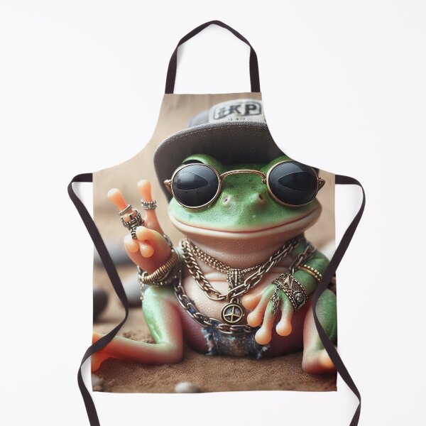 Item preview, Peace-loving Amphibian designed and sold by Furbulous Faces.