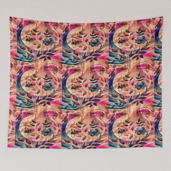 Item preview, Ethereal Flora - Abstract Botanical Art designed and sold by gleefulme.