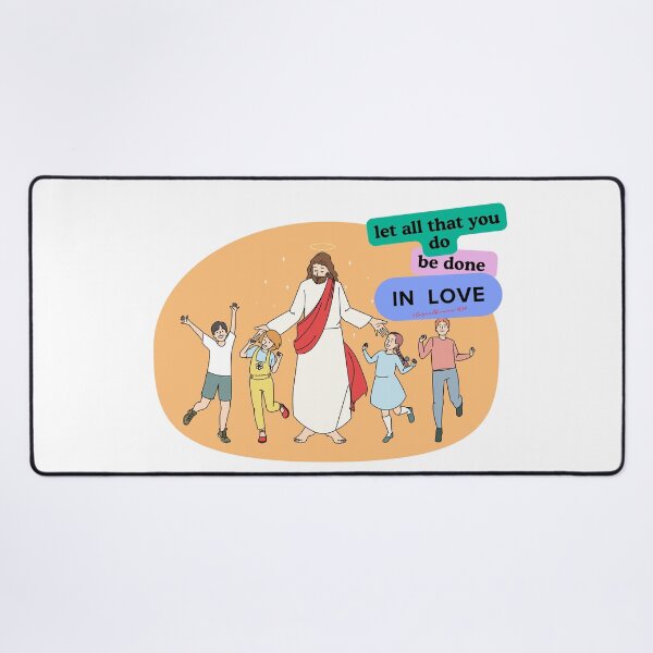 Item preview, let all that you do be done in love 1Corintians 16:14 designed and sold by Xylersie.