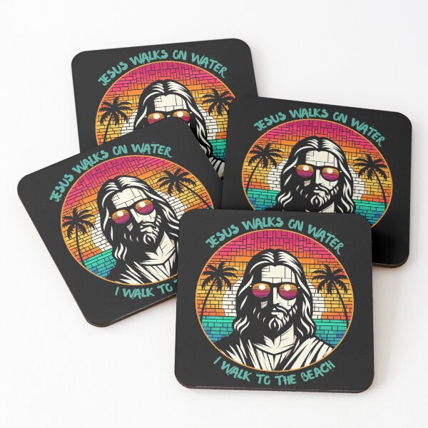 Item preview, Divine Shades: Jesus Rocks Sunglasses designed and sold by Tw1nsAIArt.
