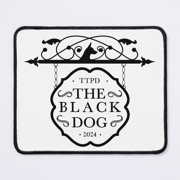 Item preview, The Black Dog designed and sold by ewwdavid.