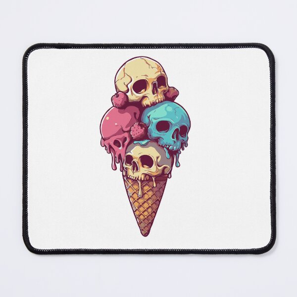 Item preview, skull ice cream designed and sold by craftyaliens.