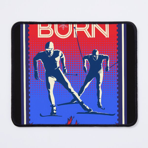Item preview, Feel The Burn Cross Country Ski designed and sold by BRERBARA.