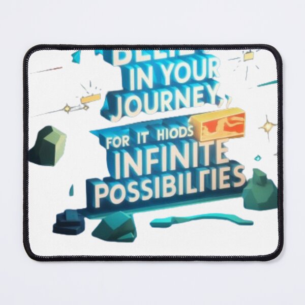 Item preview, “Believe in your journey, for it holds infinite possibilities.” designed and sold by markethm.