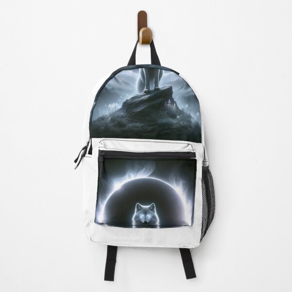 Item preview, Eclipse, spirit wolf, solar eclipse, wolf, clifs designed and sold by Kahmarr Tyler.