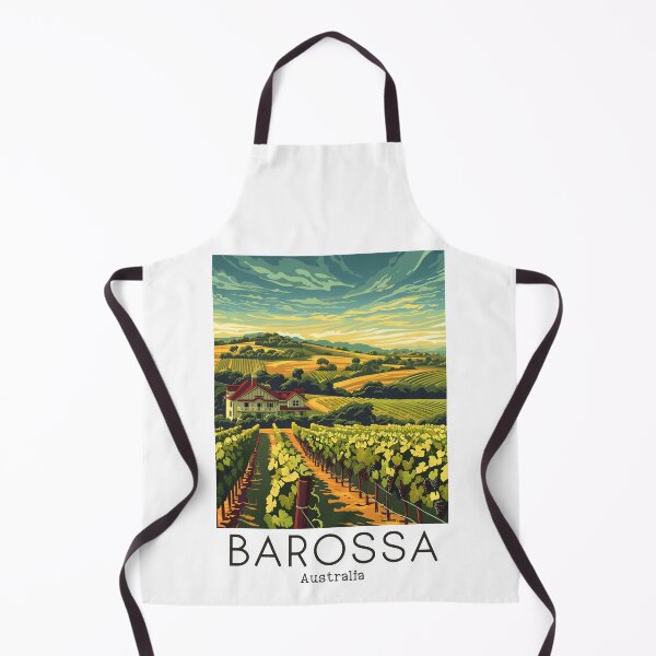 Item preview, A Vintage Travel Illustration of Barossa Valley - Australia designed and sold by GoodOldVintage.