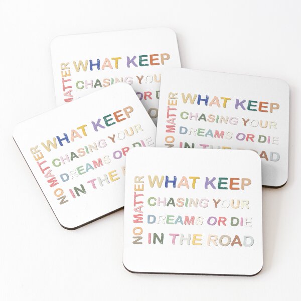 Item preview, KEEP CHASING YOUR DREAMS OR DIE IN THE ROAD, Essential T-Shirt designed and sold by SultanKing.
