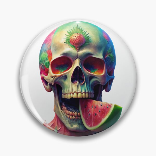 Item preview, Multicolored Skull  designed and sold by zangess1.