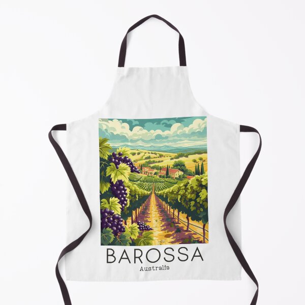 Item preview, A Vintage Travel Illustration of Barossa Valley - Australia designed and sold by GoodOldVintage.