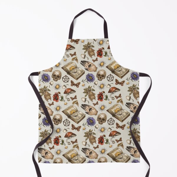 Item preview, Witchcraft watercolor pattern designed and sold by MonochromeEcho.