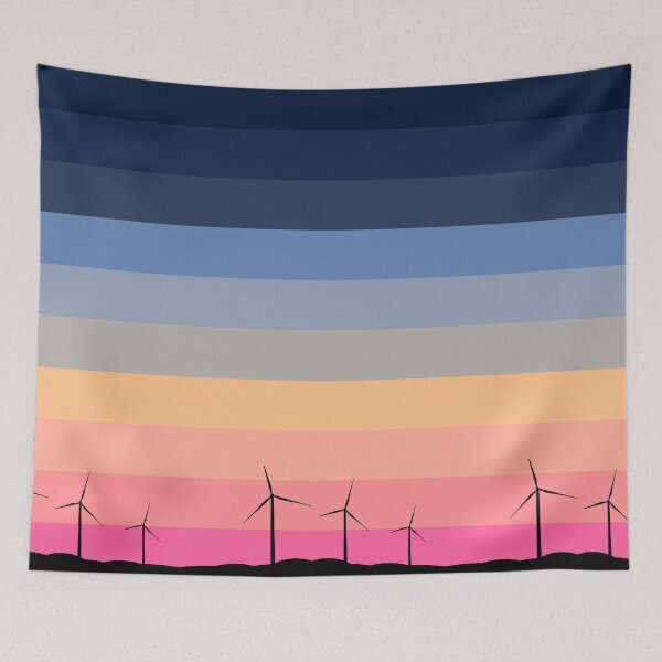 Item preview, Wind Turbine at Sunrise Gradient designed and sold by J-Bat.